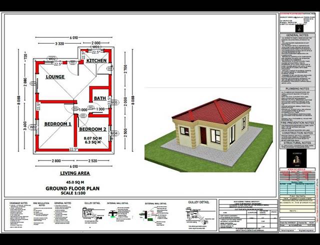 2 BEDROOM HOUSE FOR SALE IN KLERKSOORD